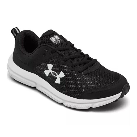 Under Armour Women's Charged Assert 10 Shoes Size 9.5 Black New Lace Up - Picture 1 of 10